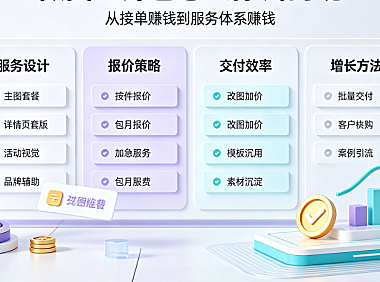 做美工外包怎么挣钱的呢？底层逻辑与高效变现指南