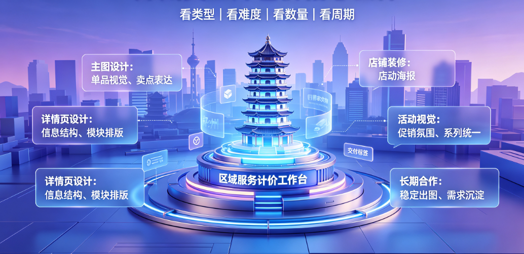 郑州美工外包价格怎么样？