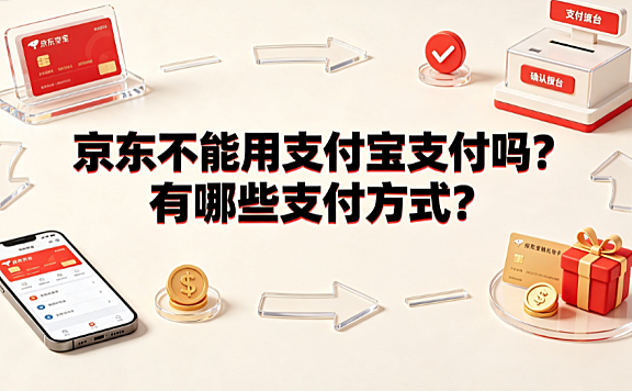 京东不能用支付宝支付吗?有哪些支付方式?
