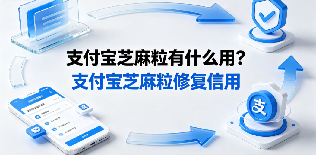 支付宝芝麻粒有什么用?支付宝芝麻粒修复信用?全解析