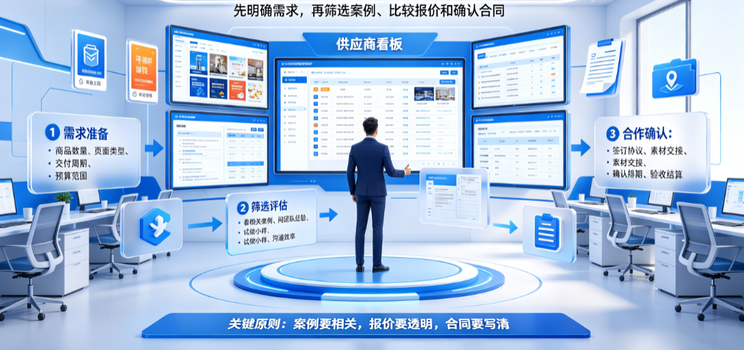 电商美工怎么找外包公司？