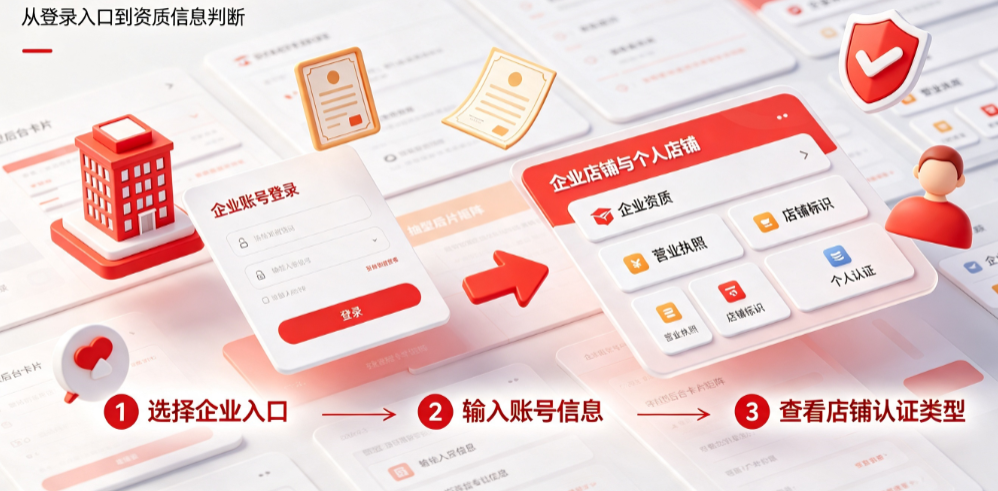 京东的企业账号怎么登录?如何区分企业和个人店铺?