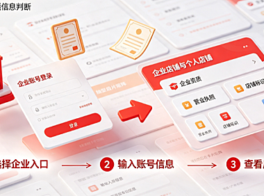 京东的企业账号怎么登录?如何区分企业和个人店铺?