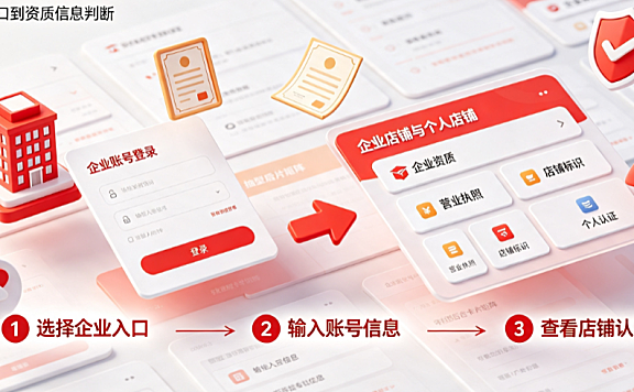 京东的企业账号怎么登录?如何区分企业和个人店铺?