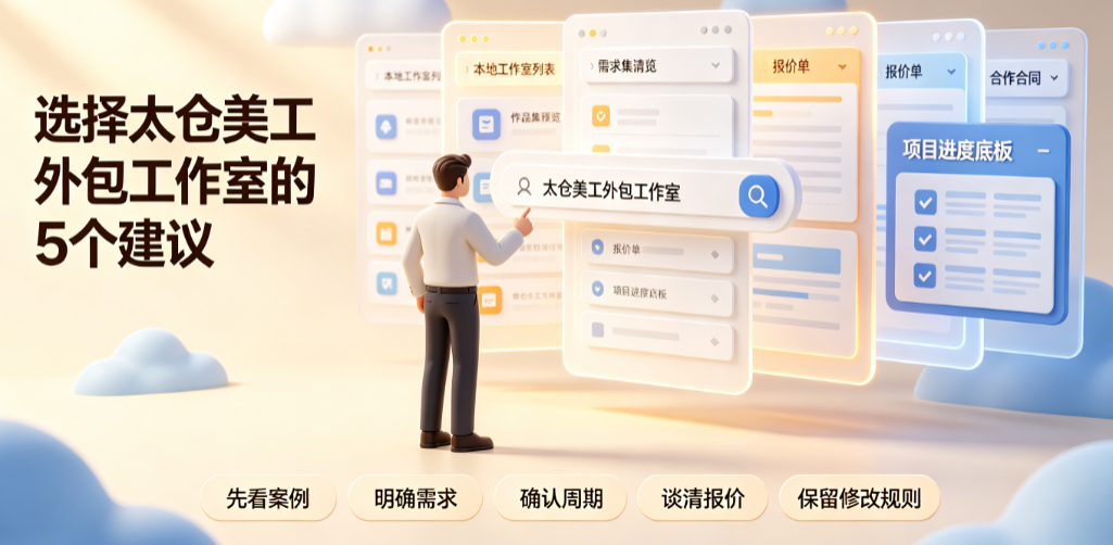 太仓美工外包工作室怎么样？
