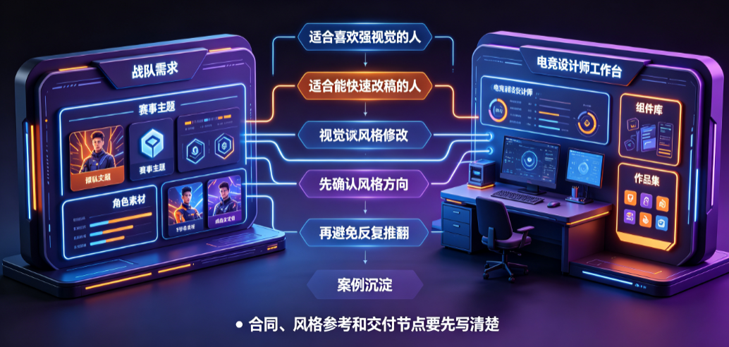 电竞美工外包怎么样啊？