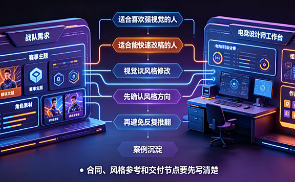 电竞美工外包怎么样啊？行业现状与实操避坑指南