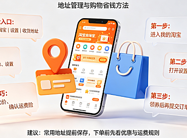 淘宝地址哪里找?有什么购物技巧?