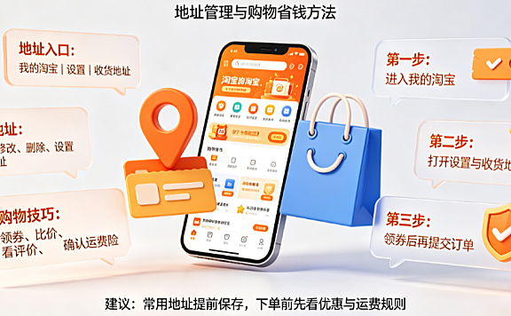 淘宝地址哪里找?有什么购物技巧?