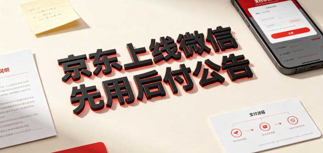 京东上线微信先用后付公告?功能解析与商家实操指南