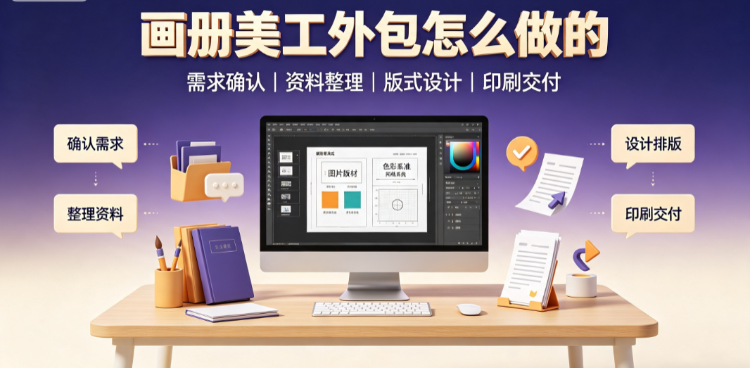 画册美工外包怎么做的？全流程执行与交付规范