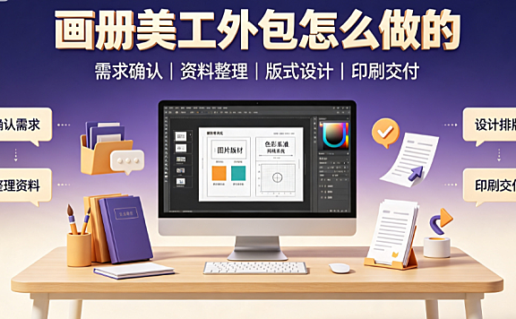 画册美工外包怎么做的？全流程执行与交付规范