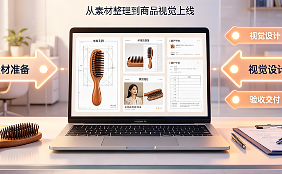 梳子美工外包怎么做的视频?电商短视频制作全指南