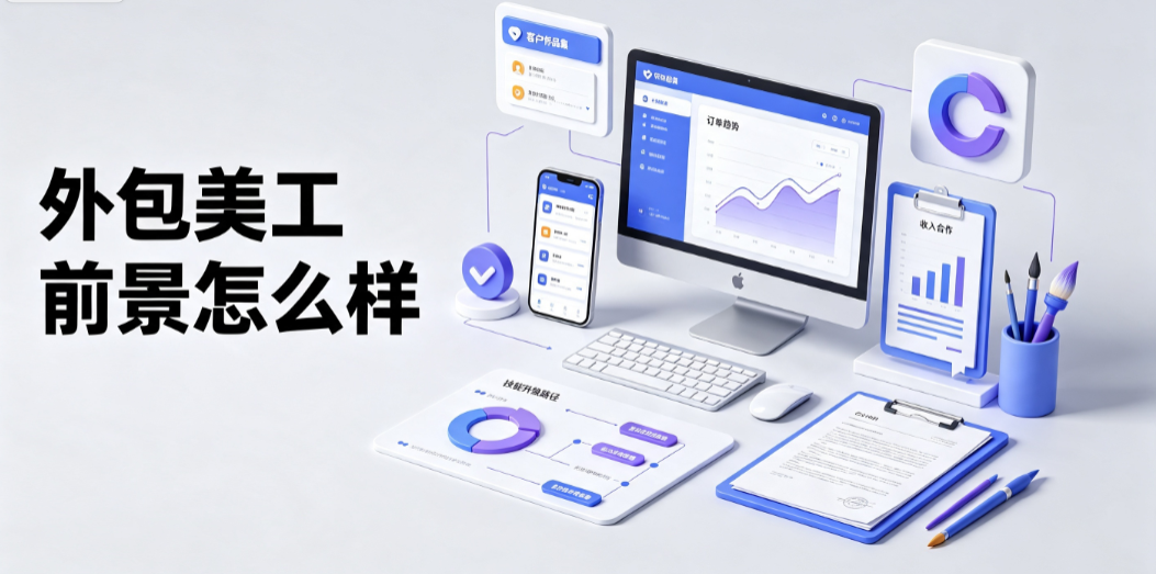 外包美工前景怎么样_行业趋势分析与转型破局指南