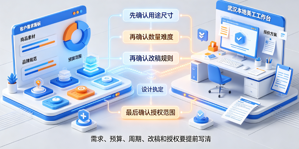 武汉美工外包怎么收费啊?