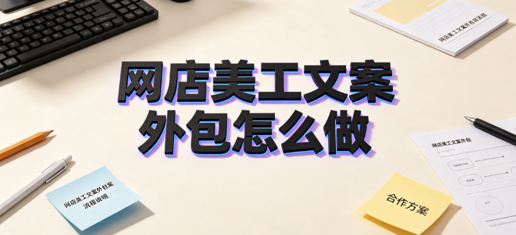 网店美工文案外包怎么做?全流程执行与协同指南