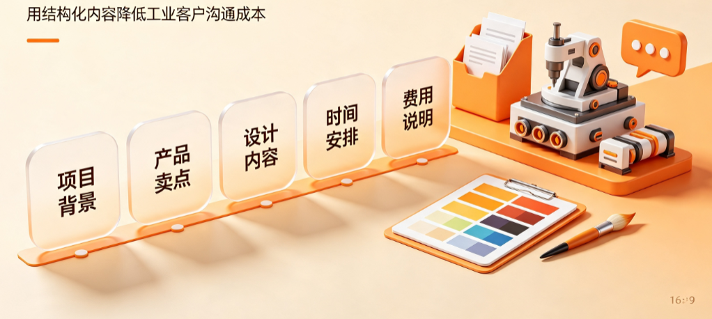 工业产品美工外包方案怎么写？