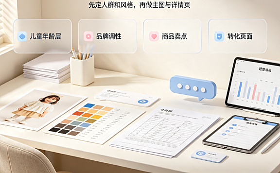 电商美工外包童装怎么做？高转化视觉设计与合规指南