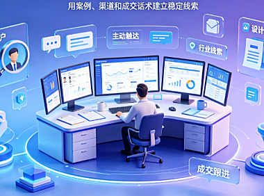 外包美工公司怎么找客户？B2B精准获客与转化全指南