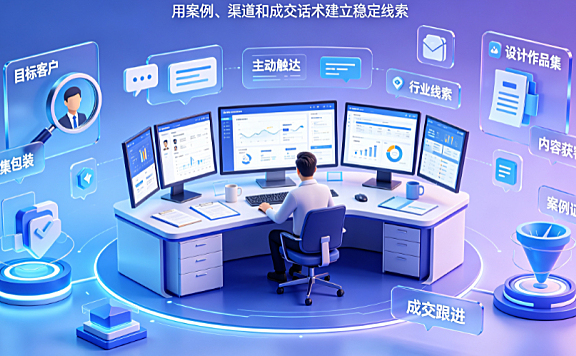 外包美工公司怎么找客户？B2B精准获客与转化全指南