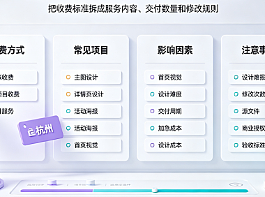 杭州美工外包怎么收费啊？2026最新报价与避坑指南