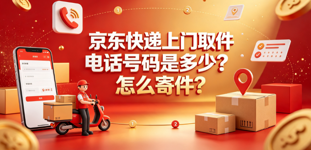 京东快递上门取件电话号码是多少?怎么寄寄件?