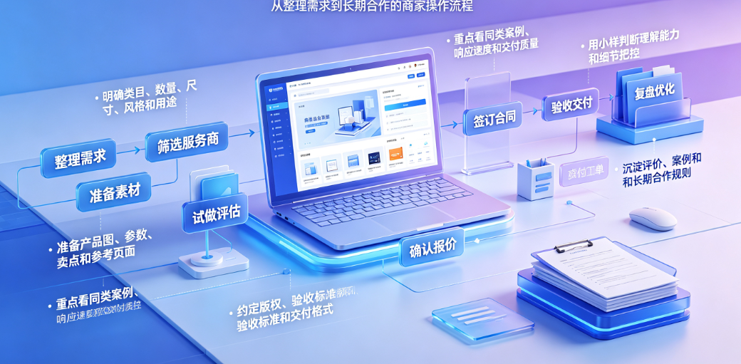 美工外包商家怎么做？