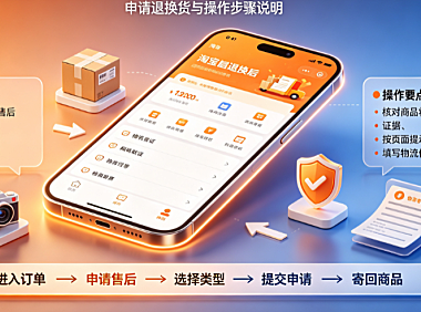 淘宝买东西退换货流程是什么?要怎么操作?