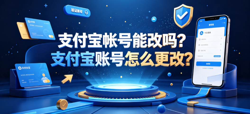 支付宝帐号能改吗?支付宝账号怎么更改?全场景操作指南