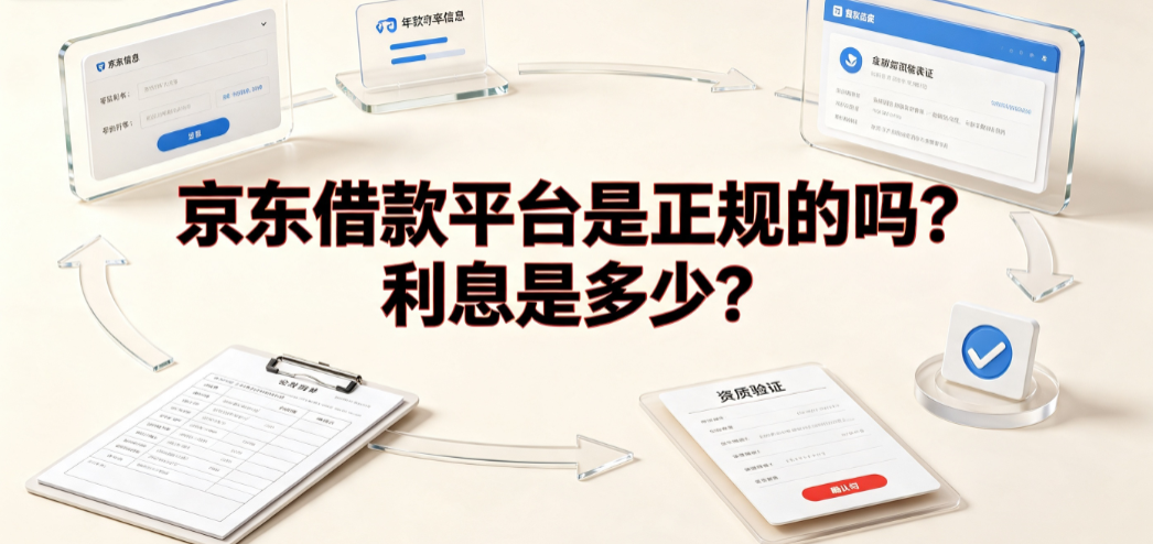 京东借款平台是正规的吗?利息是多少?