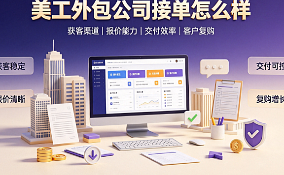美工外包公司接单怎么样?渠道策略与转化避坑指南