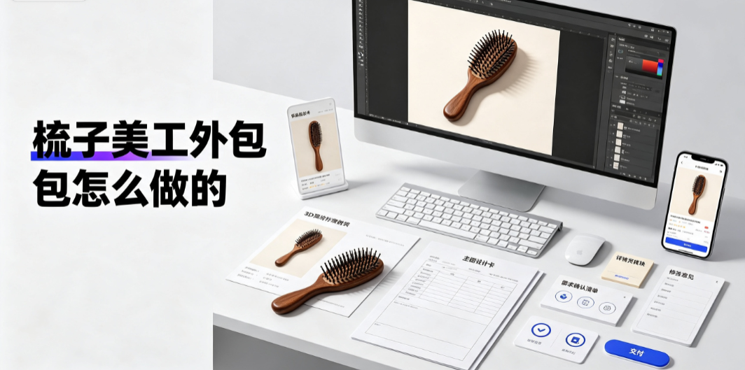 梳子美工外包怎么做的_全流程实操指南