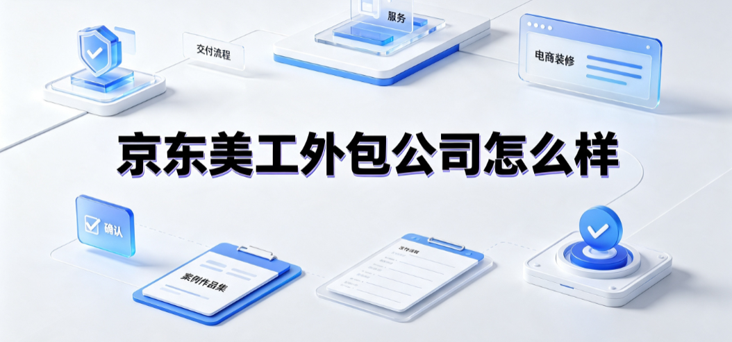 京东美工外包公司怎么样?电商视觉外包评估与避坑指南