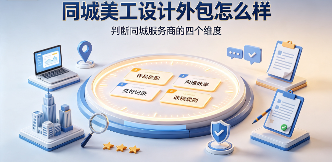 同城美工设计外包怎么样？优势短板评估与决策指南