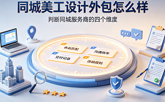 同城美工设计外包怎么样？优势短板评估与决策指南