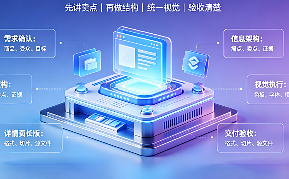 美工详情页外包怎么做好？高转化视觉落地指南