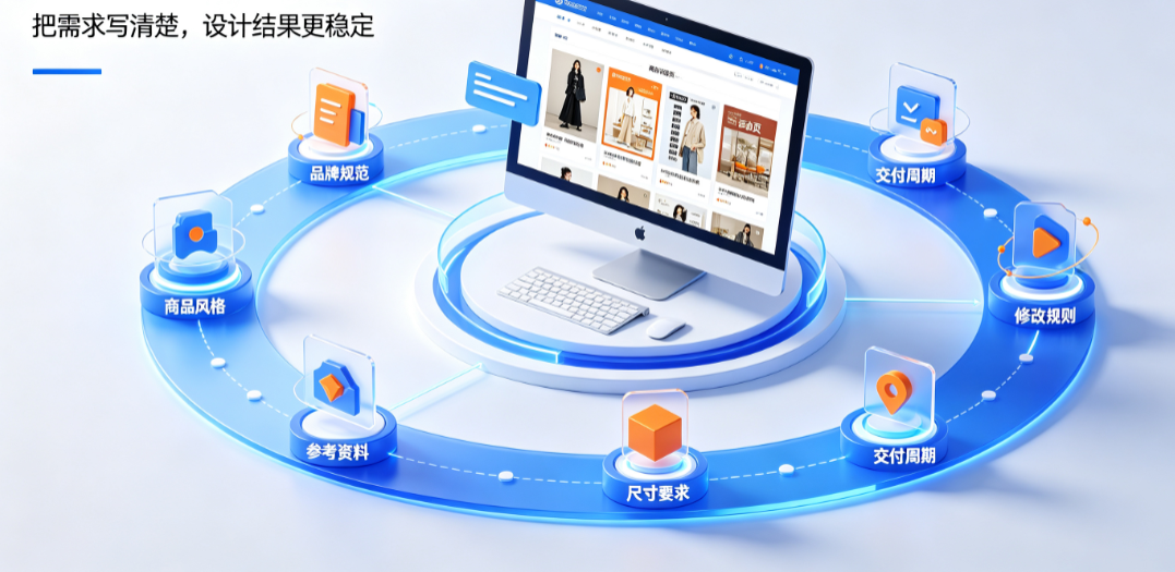 电商美工外包要求怎么写?