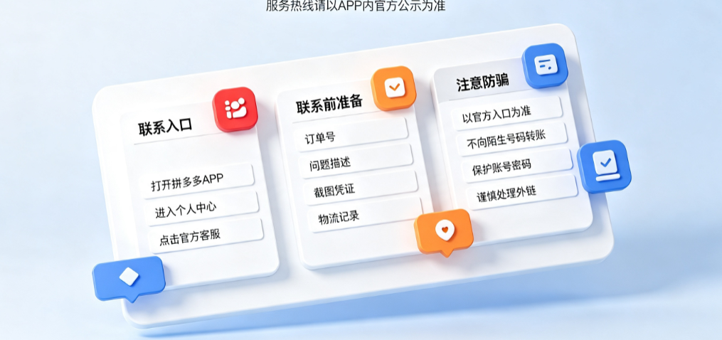 拼多多客服电话24小时人工电话是多少?