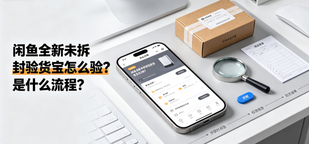 闲鱼全新未拆封验货宝怎么验？是什么流程？