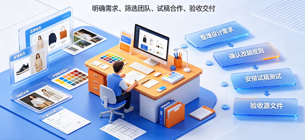 美工外包商家怎么做的?