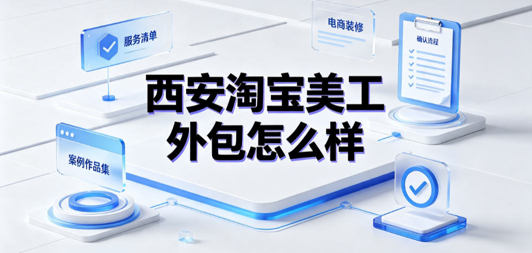 西安淘宝美工外包怎么样？区域市场评估与筛选避坑指南