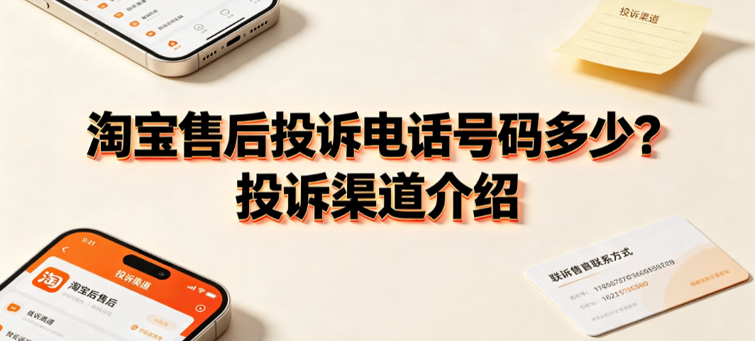淘宝售后投诉电话号码多少?投诉渠道介绍_电商维权指南