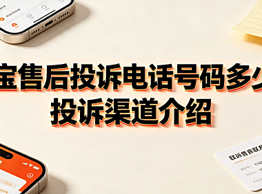 淘宝售后投诉电话号码多少?投诉渠道介绍_电商维权指南