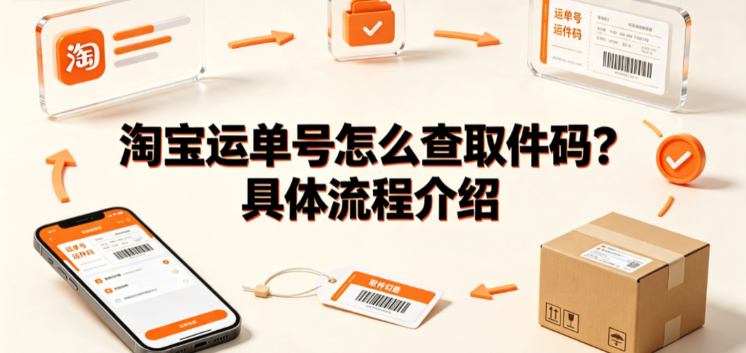 淘宝运单号怎么查取件码?具体流程介绍
