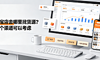 开淘宝店去哪里找货源?这五个渠道可以考虑