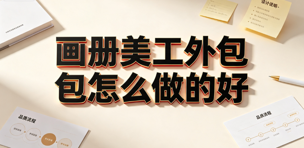 画册美工外包怎么做的好?项目管理与落地避坑指南