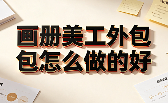 画册美工外包怎么做的好?项目管理与落地避坑指南