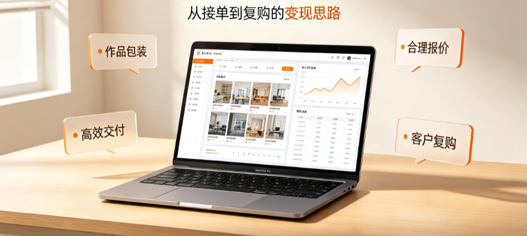 怎么做美工外包生意好赚钱？