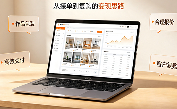 怎么做美工外包生意好赚钱?