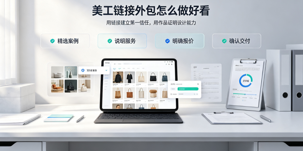 美工链接外包怎么做好看？